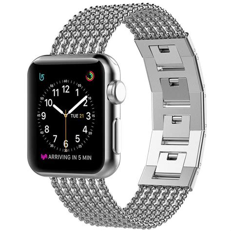 apple watch stainless steel band|best stainless apple watch band.